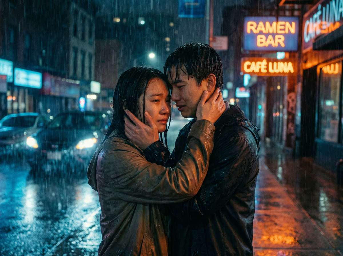 抖音揭秘原创微电影雨夜情深完整版视频